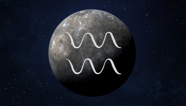 Mercúrio em Aquário — 2 de janeiro de 2022