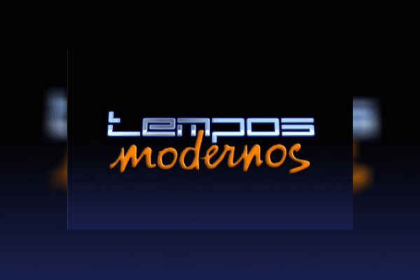 Logotipo da novela Tempos Modernos