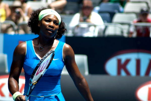Imagem da tenista Serena Williams